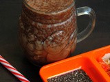Chocolate Chia Seeds Milk