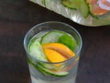 Cucumber, Grapefruit & Lime Detox Water