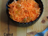 Morot-och Russin Sallad/Swedish Carrot & Raisin Salad