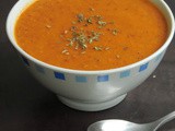 Vegan Tomato Moongdal Soup/Tomato Dal Soup