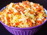 Carrot & Cabbage Stir fry / Carrot & Muttaikose Poriyal