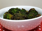 Crispy Oven roasted Broccoli with Indian Spices