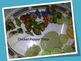 Chicken Pepper Tikka Kabab