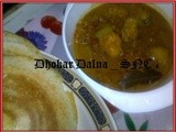 Dhokar Dalna - Lentil Cake Curry snc - 8 Challenge