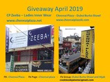 Giveaway From Chennai Plaza & Cp zeeba