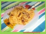 Italian  Chicken Spaghetti