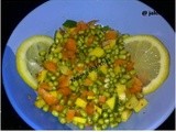Moong Dhal Carrot Chat