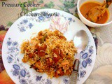 Chicken Biryani ~ Pressure Cooker Method
