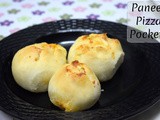 Paneer Pizza Pockets ~ Ready in 30 minutes