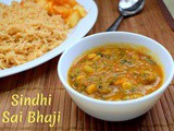 Sindhi Sai Bhaji | How to Sai Bhaji