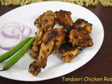Tandoori Chicken ~ Pan Fried Tandoori Chicken Roast