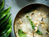 Instant Pot Olan – Winter Melon and Black Eyed Peas Curry with Coconut Milk