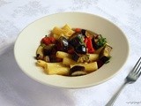 Roasted Balsamic Vegetables Pasta/Паста с Печеными Овощами Бальзамико