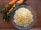 Carrot  Rice...step by step
