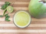Green Diet Drink: Ash Gourd Punch