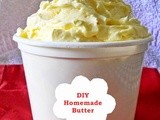 How To Make Butter At Home, Homemade Butter