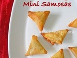 How to make Mini Bitesize Samosa with Samosa Wrappers