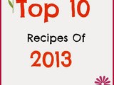 Top 10 Recipes Of 2013