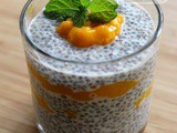 Vegan Mango Chia Pudding - Healthy Vegan Recipes For Weight Loss