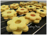 Flower Jam Cookies