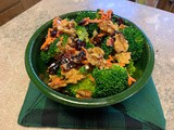 Broccoli & Carrot Salad variation of a classic