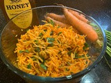 French-inspired Carrot Salad using homegrown carrots