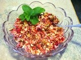 Fresh Cranberry Salad -- easy to make