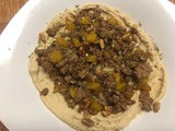 Hummus with Meat All Over It