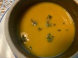 Kicking off 2023 with healthy, delicious soup: Sweet Potato & Carrot Soup