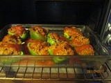 New Spin on a Vintage Recipe — Sausage & Quinoa Stuffed Peppers