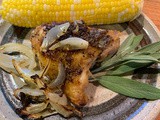 Sheet Pan Roasted Herbed Chicken Thighs with Onions