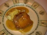 Smothered Boneless Pork Chops . . . in velouté sauce