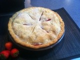 Three generations of Veach bakers present: Rhubarb Pie, Apple Galette & Cinnamon Rounds