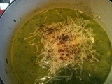 Zucchini Quest continues w/ delicious cream of zucchini soup
