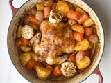 Arabic-Spiced Roast Chicken with Vegetables: a Simple, Flavorful Dinner Solution