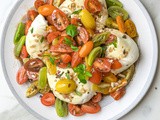Burrata with Marinated Tomatoes and Fresh Herbs