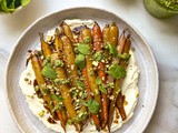 Delightful and Flavourful Whipped Feta with Date Molasses Caramelized Carrots
