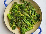 Pan-Fried Lemon & Garlic Broccolini: Simple yet Flavourful