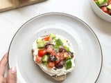 Whipped Feta with Greek Salad: a Perfect Mediterranean Combo