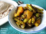 Aloo Tindora | Potato Ivy Gourd | Kundru aur Aloo ki Sabzi