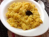 Chana Dal Khichdi (Indian style risotto with split Bengal gram )