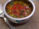 Dal Chaulai /Amaranth leaves with Moong Dal