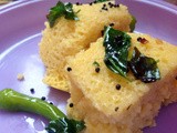 Instant Microwave Dhokla ( 3 Minutes Dhokla )