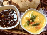 Sodhi with Inji Puli (Coconut curry with Sweet and Sour ginger chutney )