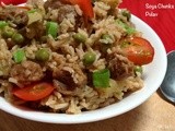 Soya Chunks Pulav