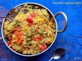 Tricolor Capsicum Rice