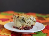 Thanksgiving Bread Pudding - now with cranberries
