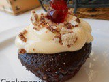 Black forest cupcakes