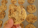Cookies με δημητριακά που έμειναν