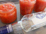 Tomato jam for adults
